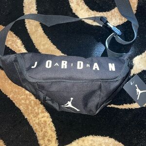 Jordan bag black and white